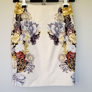 H&M Floral Pencil Skirt